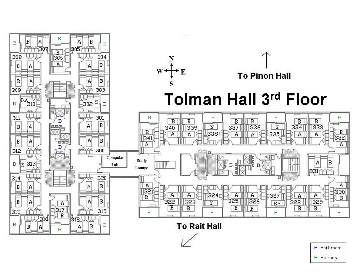 Tolman Third Floor