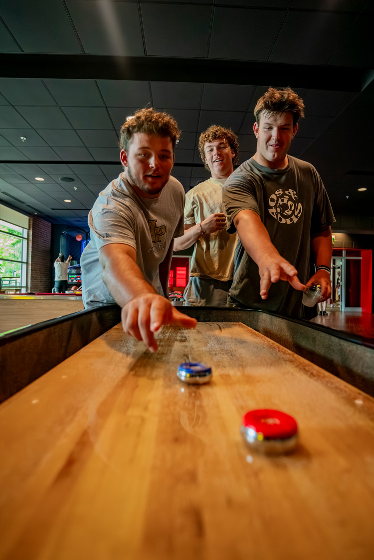There are a variety of games